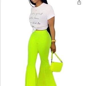 Bell bottom pants size xl